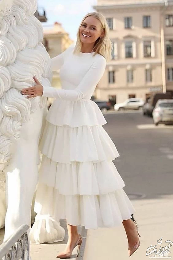 استایل با دامن چیندار